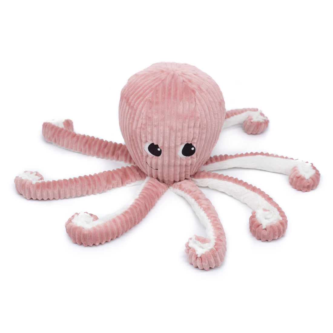 Les Deglingos Ptipotos The Octopus Mom & Baby Pink 50cm