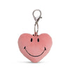 Smiley ECO Fuzzy Pink Heart Keychain 6cm
