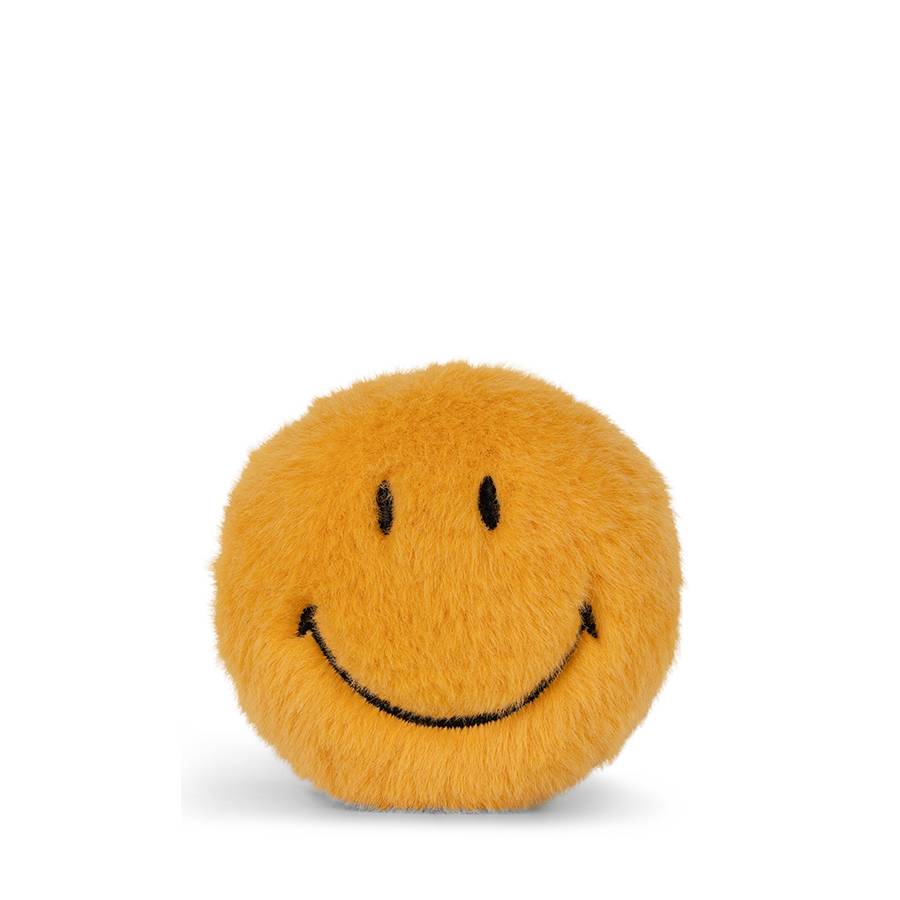 Smiley ECO Fuzzy Clip On in Giftbox Yellow 4cm