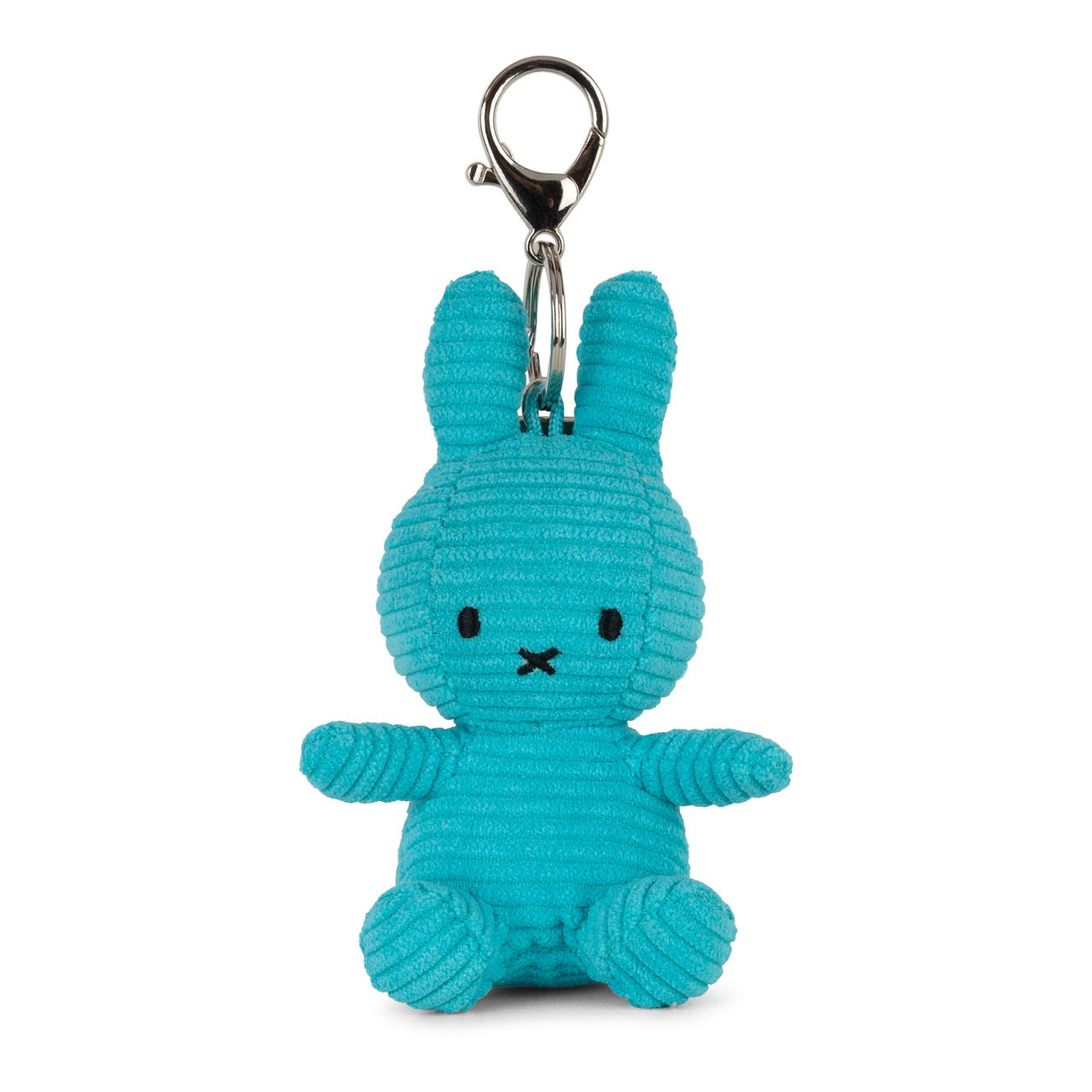 Miffy Keychain ECO Corduroy Teal 10cm