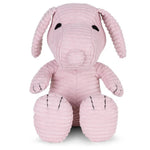 Peanuts Snoopy ECO Corduroy Pink 19cm