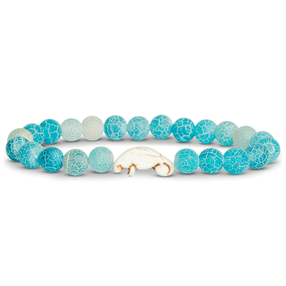 Fahlo Drift Manatee Aqua Blue