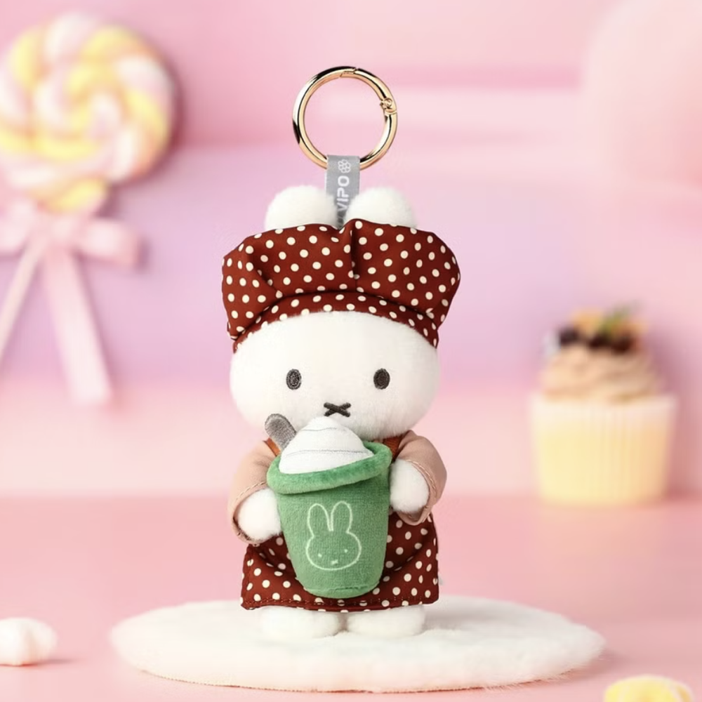 VIPO Miffy Bakery Keychain Blind Box CDU of 6