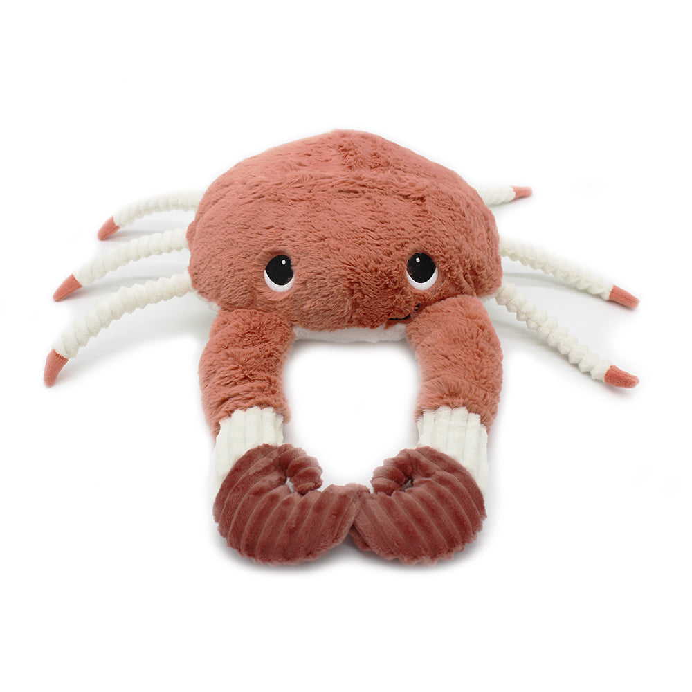 Les Deglingos Ptipotos The Crab Mom & Baby Terracotta 46cm