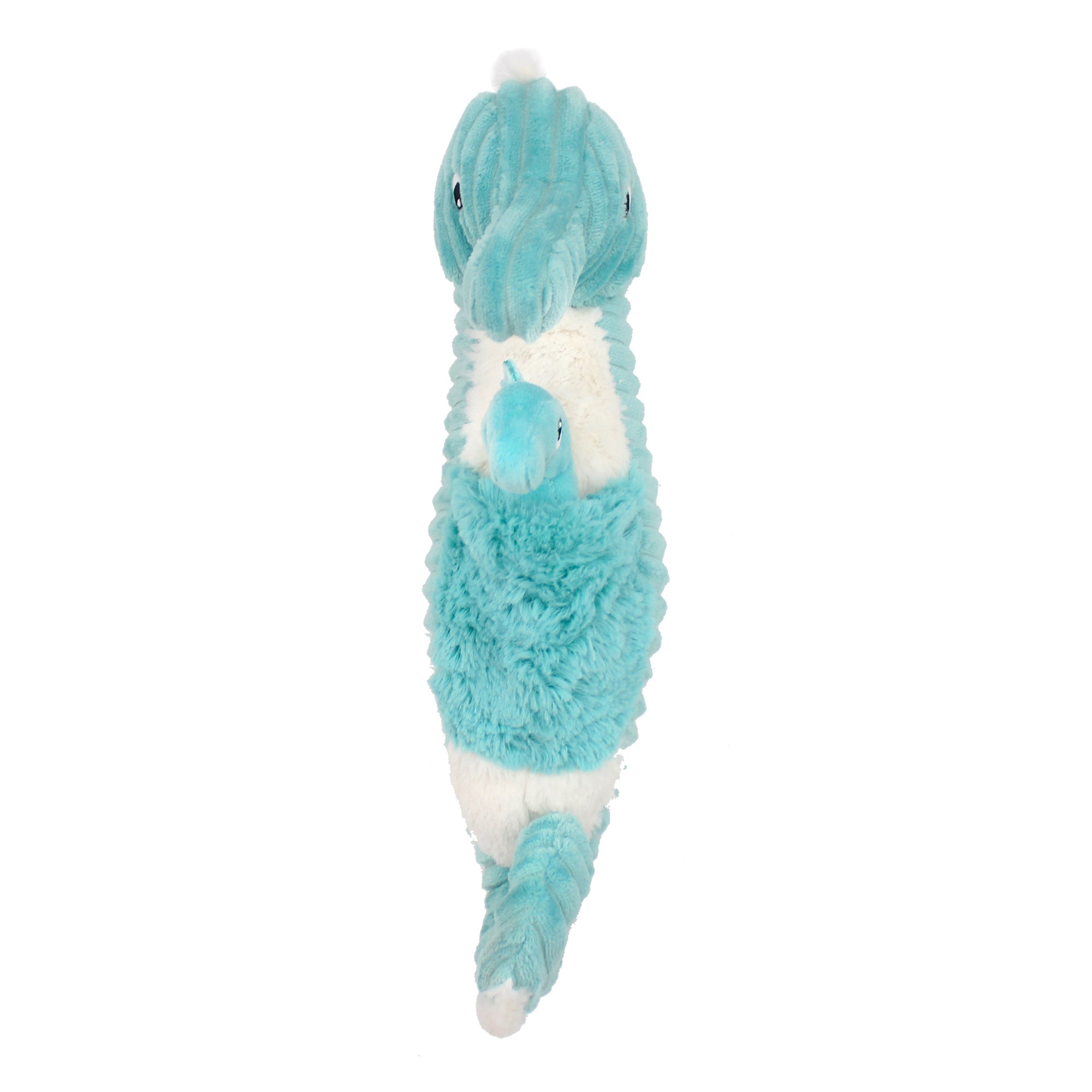 Les Deglingos Ptipotos The Seahorse Dad & Baby Aqua 34cm