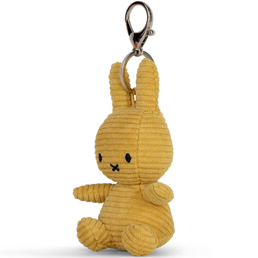 Miffy Keychain ECO Corduroy Acacia 10cm