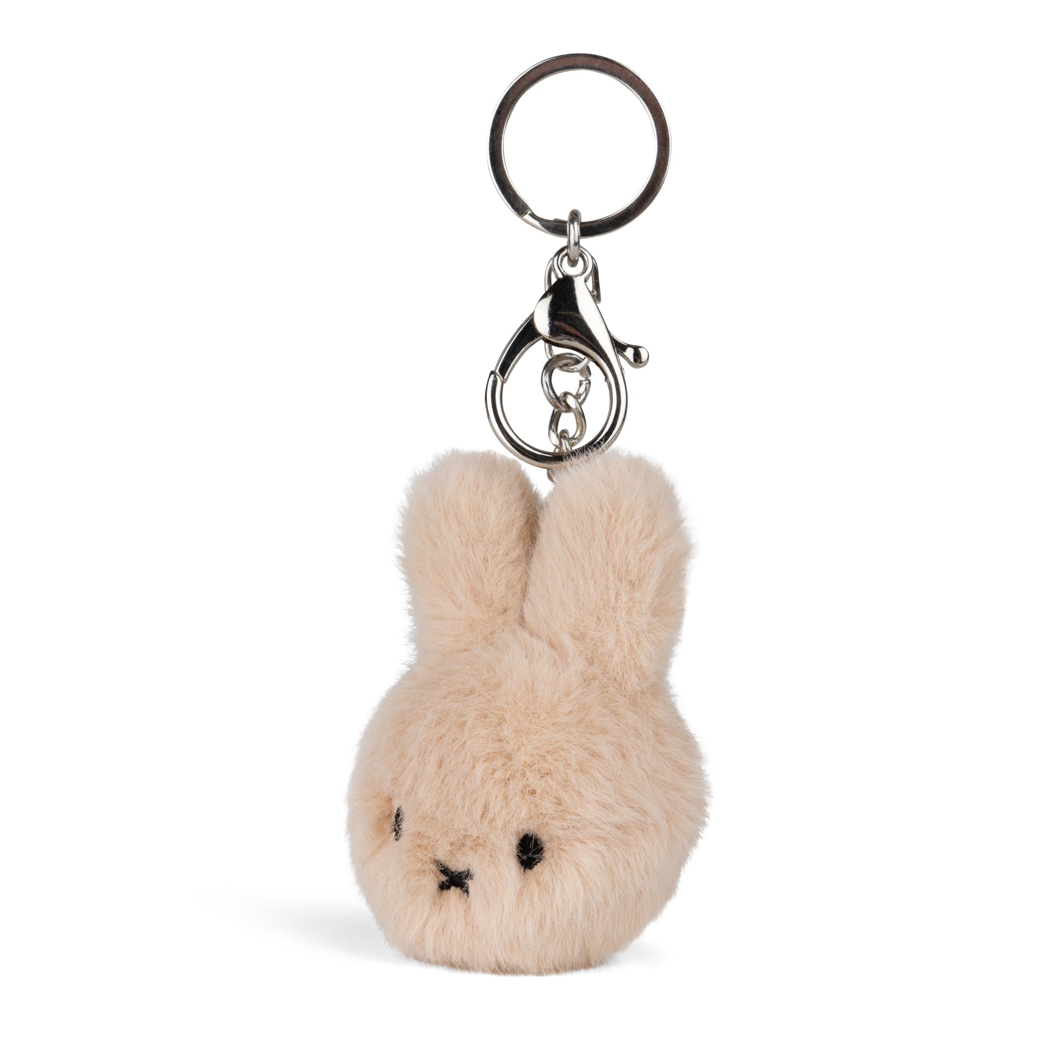 Miffy ECO Fuzzy Keychain Beige 8cm
