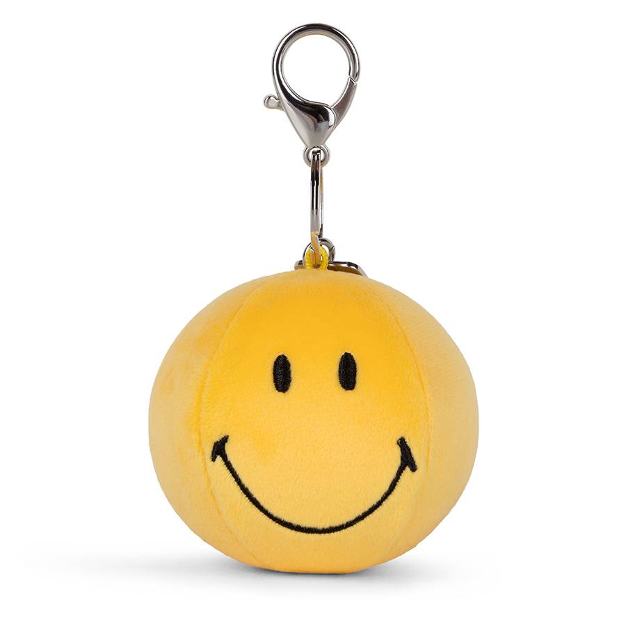 Smiley Squish Ball Yellow 9cm