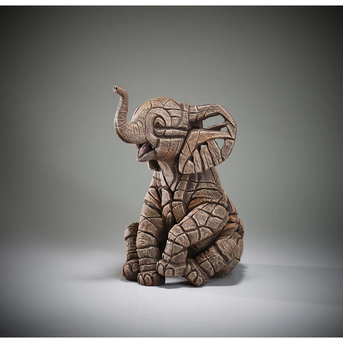 Edge Sculpture Elephant Calf 25cm
