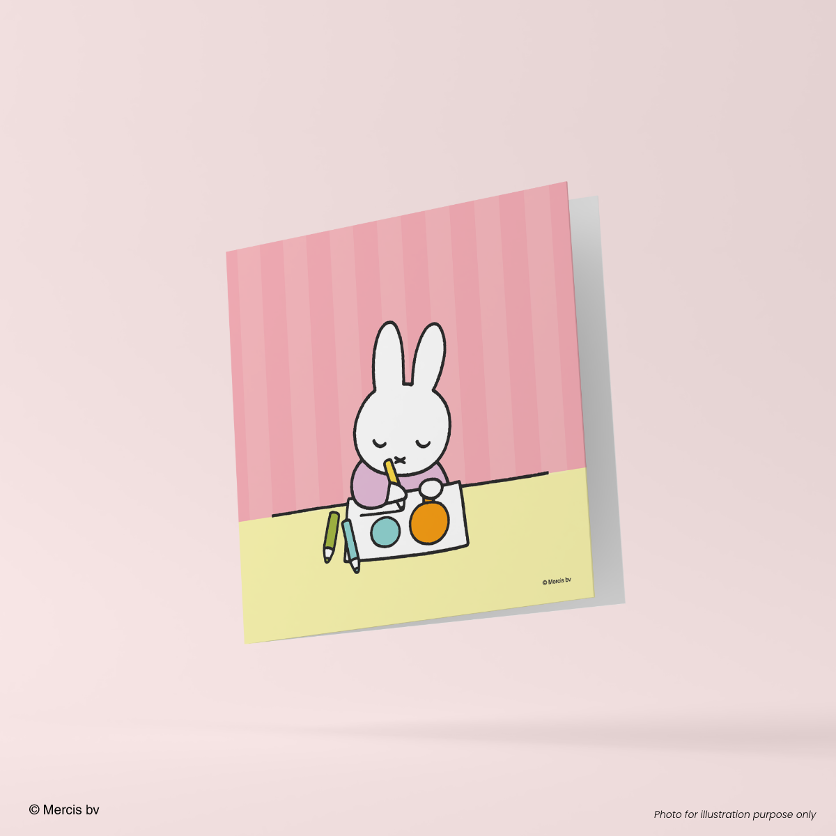 Miffy 70th Greeting Card Classroom Chronicles 11cm