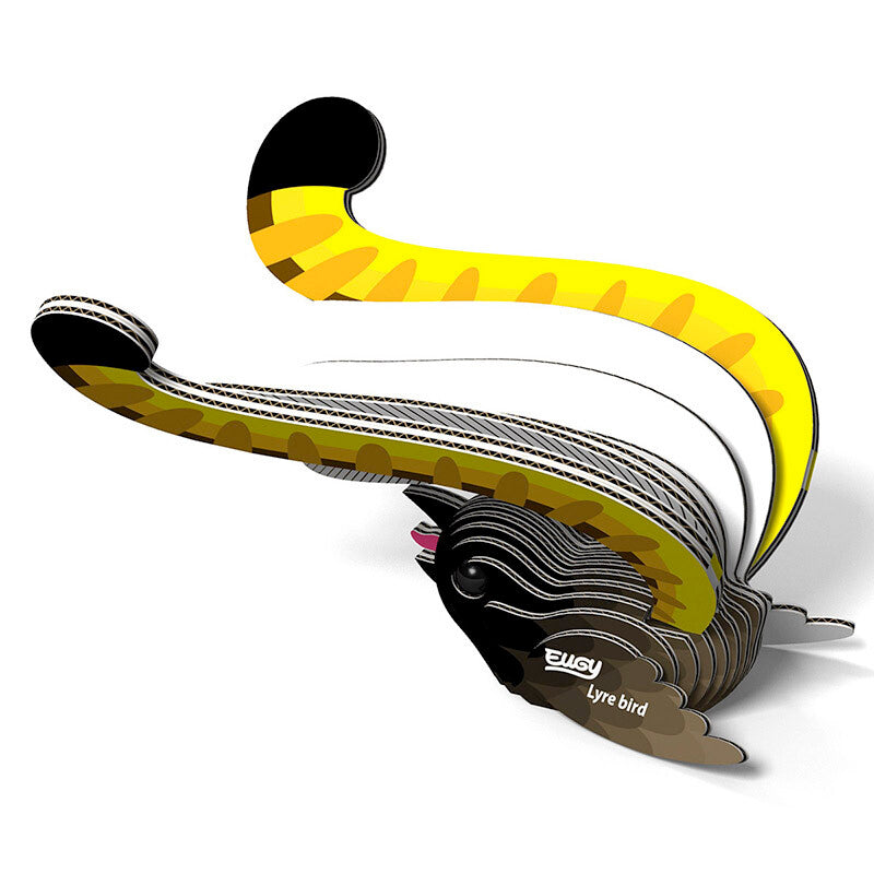 Eugy Dodoland Bird Lyre Bird 3D Puzzle