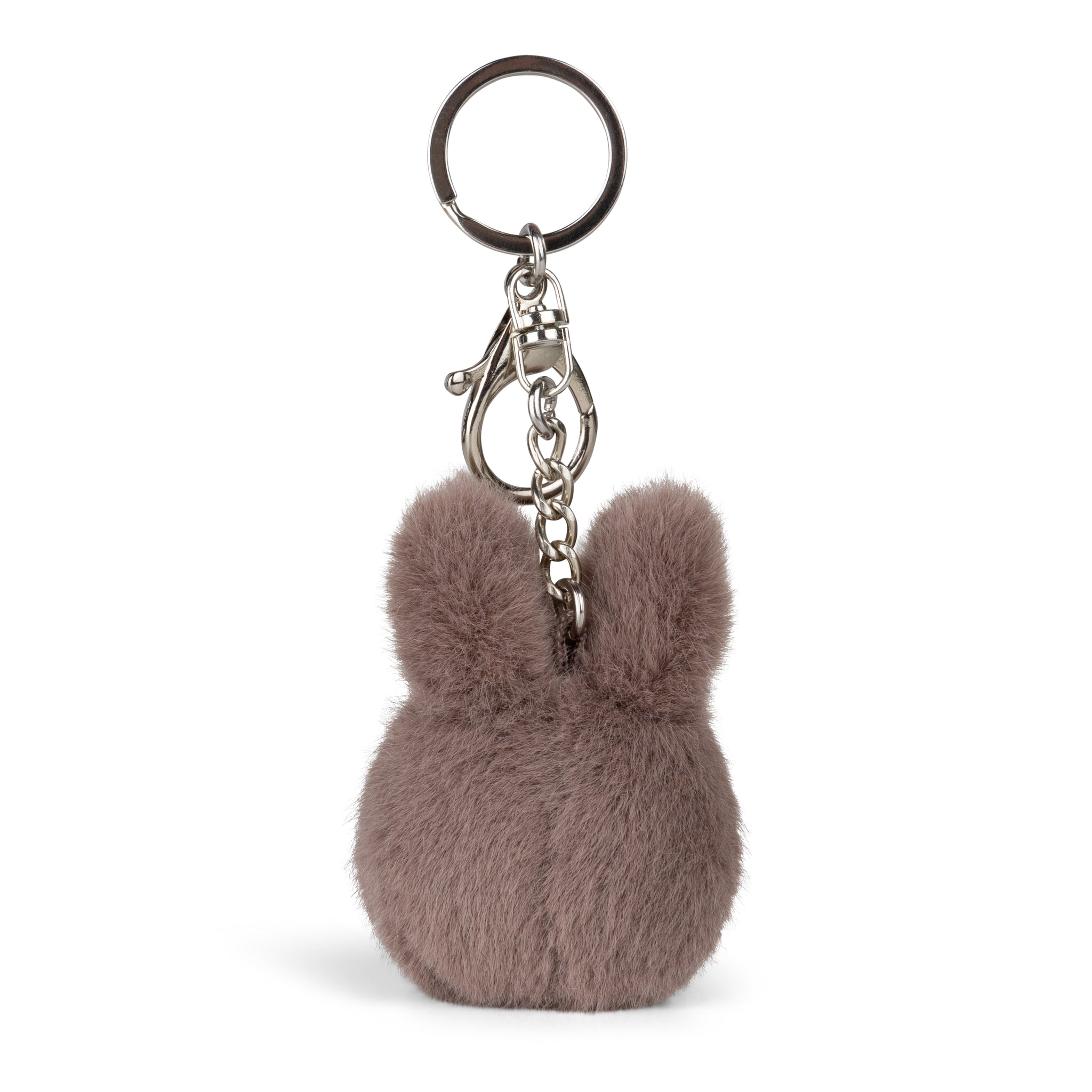 Miffy ECO Fuzzy Keychain Taupe 8cm