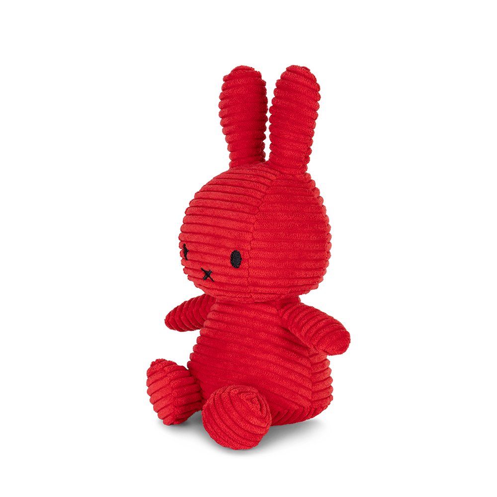 Miffy Limited Edition ECO Corduroy Red 23cm