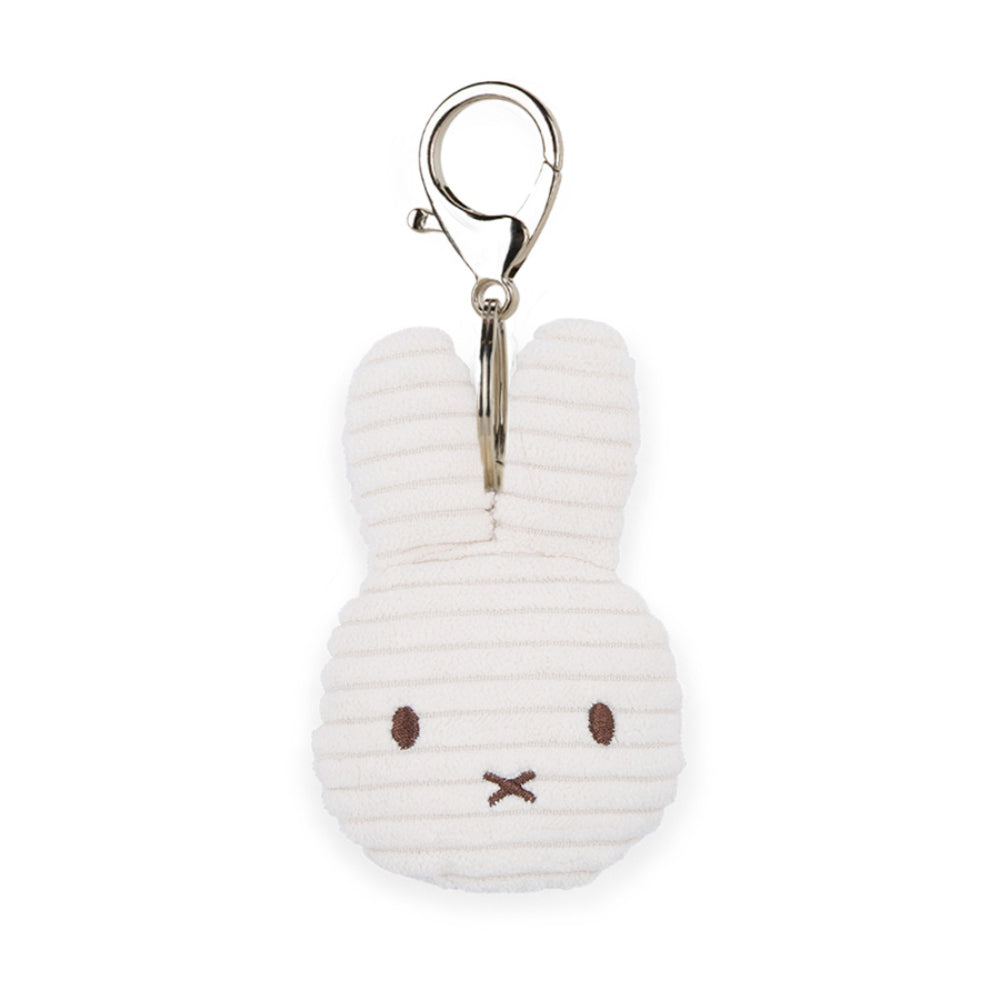 Miffy Flat Keychain ECO Corduroy Offwhite 10cm
