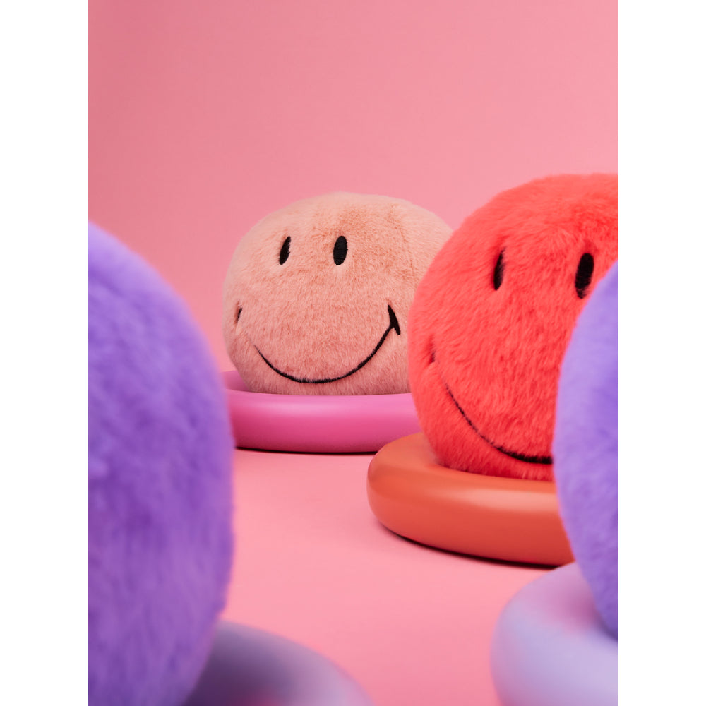 Smiley ECO Fuzzy Pink 13cm