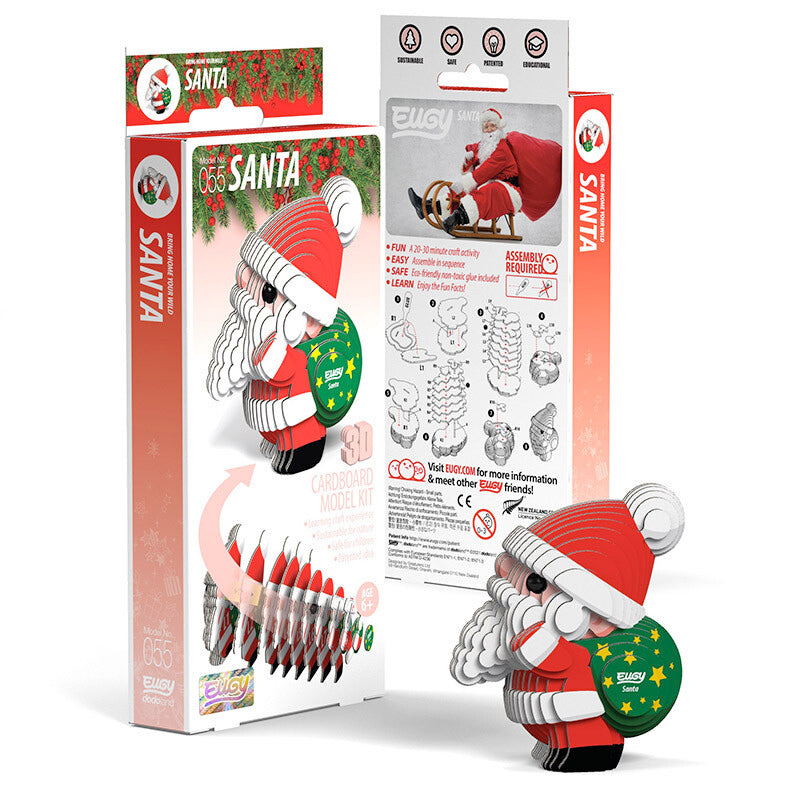 Eugy Dodoland Christmas Santa Claus 3D Puzzle