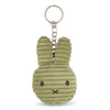 Miffy Flat Keychain ECO Corduroy Olive Green 10cm