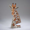 Edge Sculpture Miniature Giraffe Bust 18cm