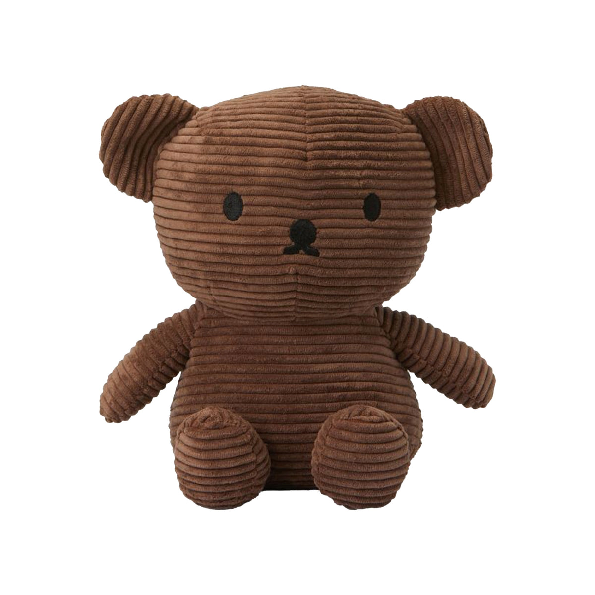 Miffy Boris Bear Corduroy Brown 24cm