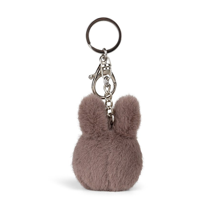 Miffy ECO Fuzzy Keychain Taupe 8cm