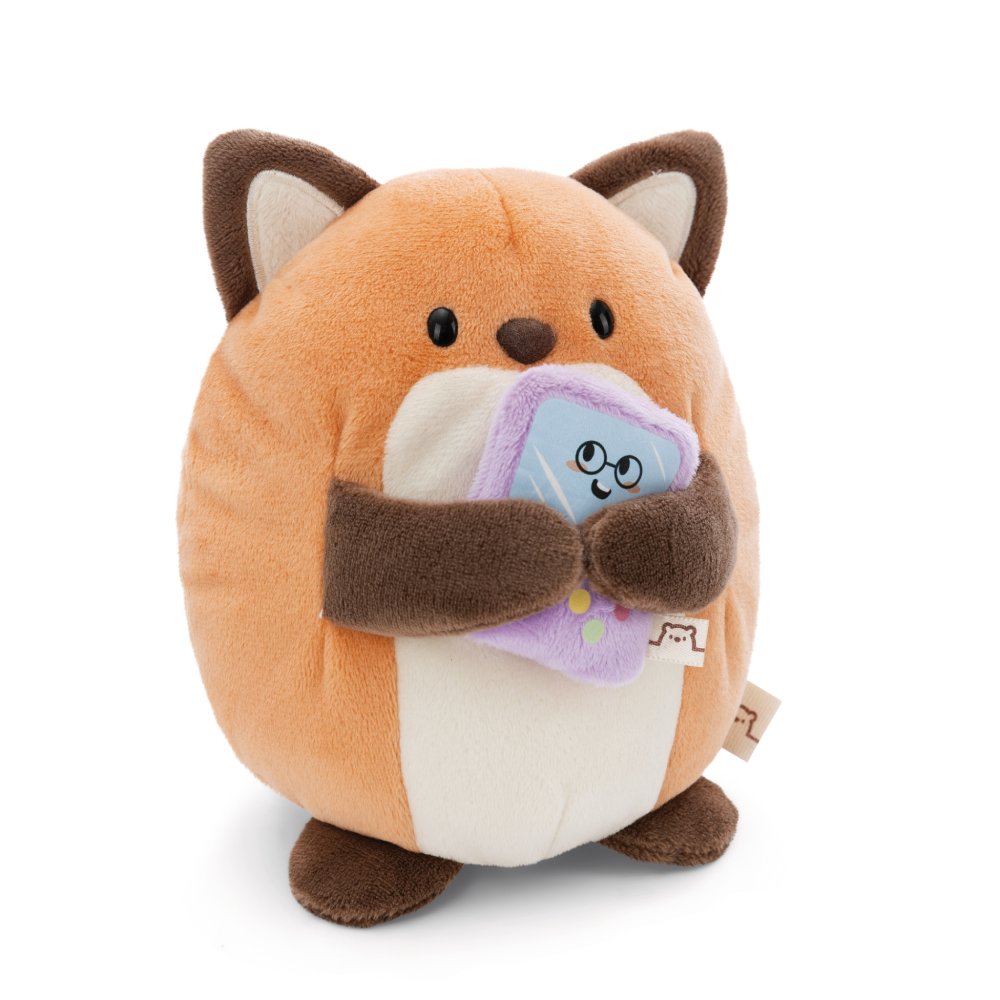 NICI Fox Geeks with Video Game 27cm