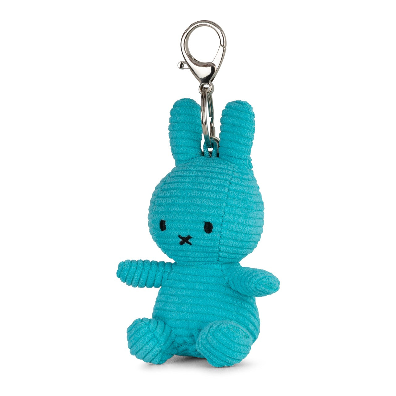 Miffy Keychain ECO Corduroy Teal 10cm