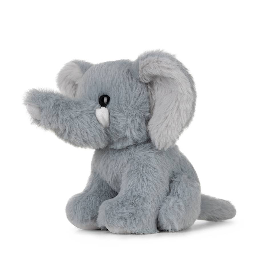 WWF Sitting Elephant Light Grey 16cm