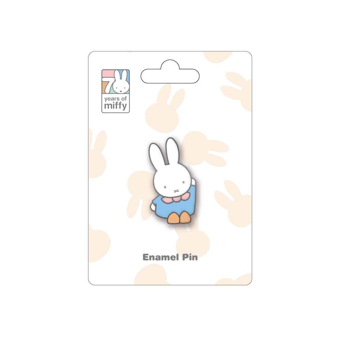 Miffy 70th Cutesy Enamel Pin - Greeting
