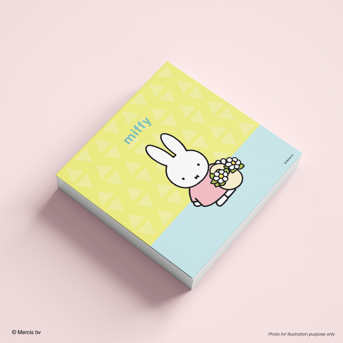 Miffy 70th Notepad Garden Adventure 7cm