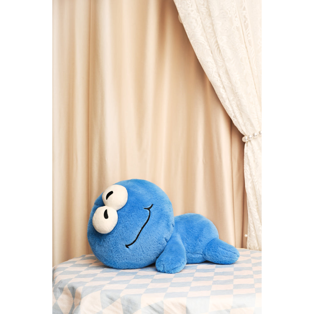 Reesee Sesame Street Cookie Monster Lying Plush 9 Inches