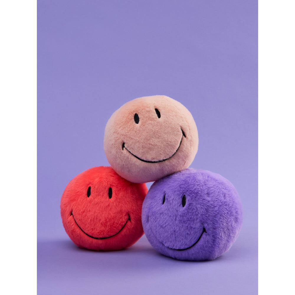 Smiley ECO Fuzzy Pink 13cm