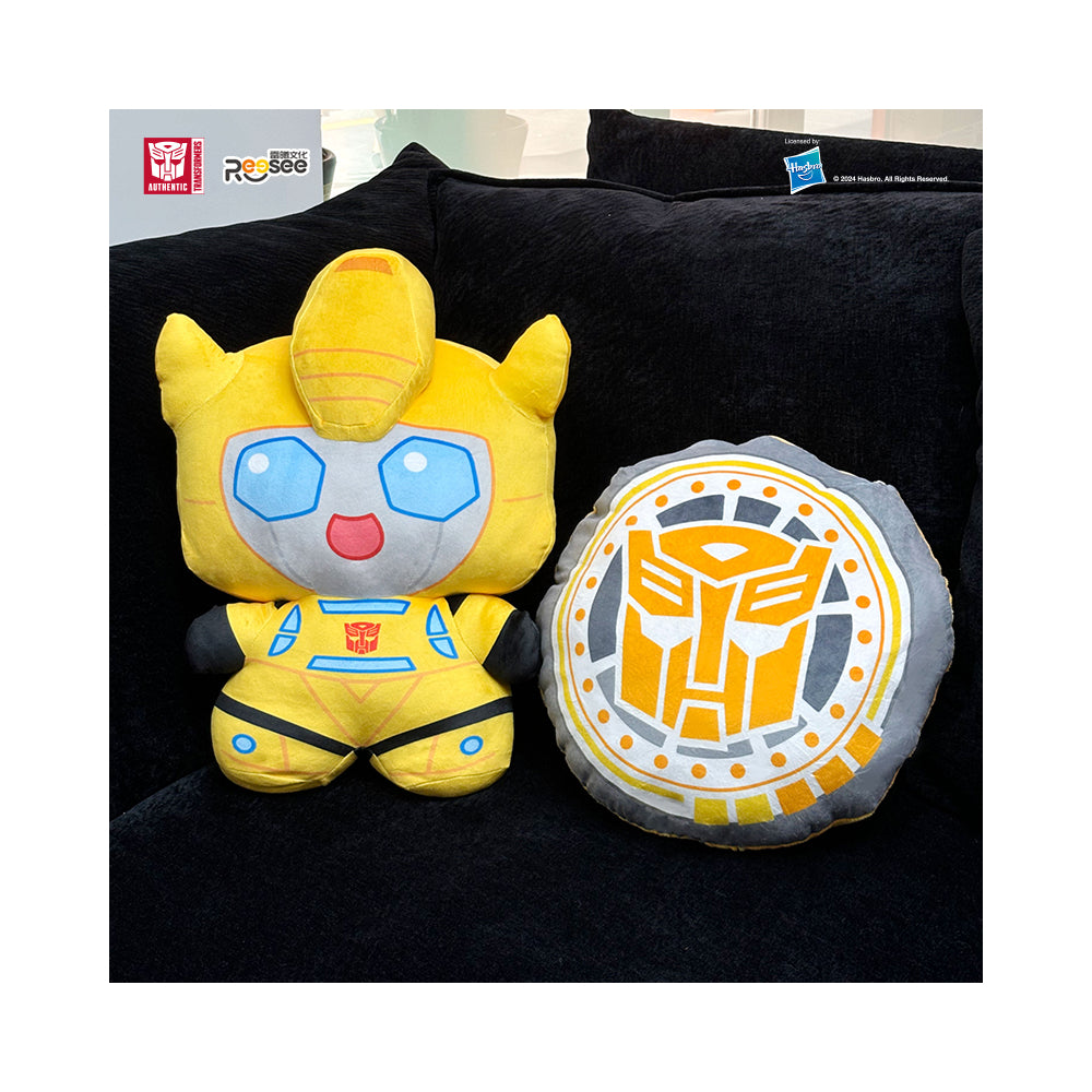 Reesee Transformers Bumblebee Reversible Pillow
