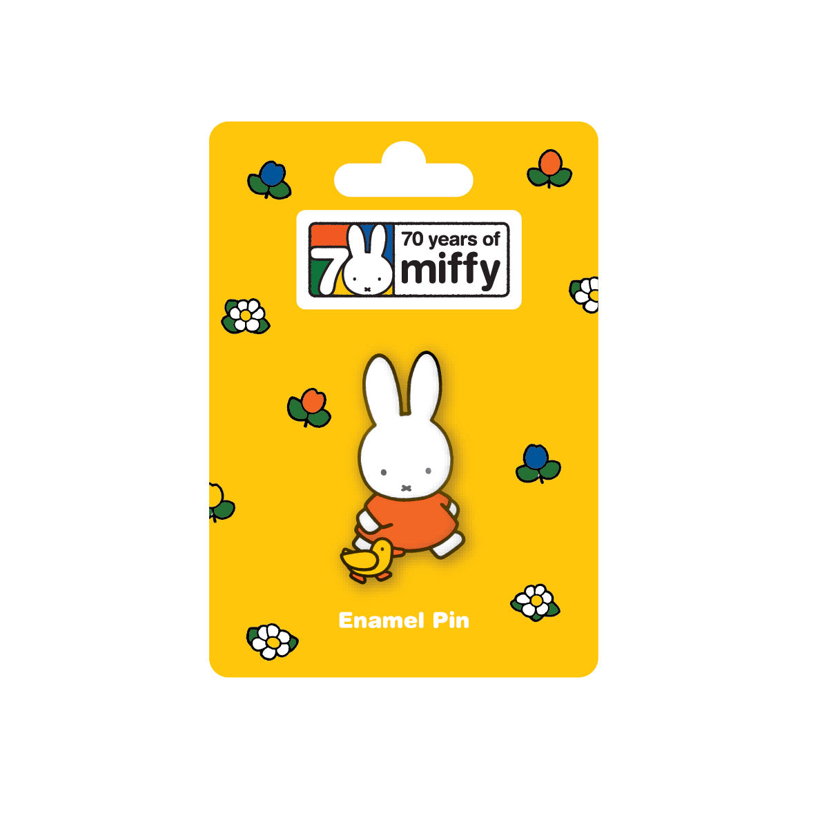 Miffy 70th Heritage Enamel Pin - Miffy & Duck