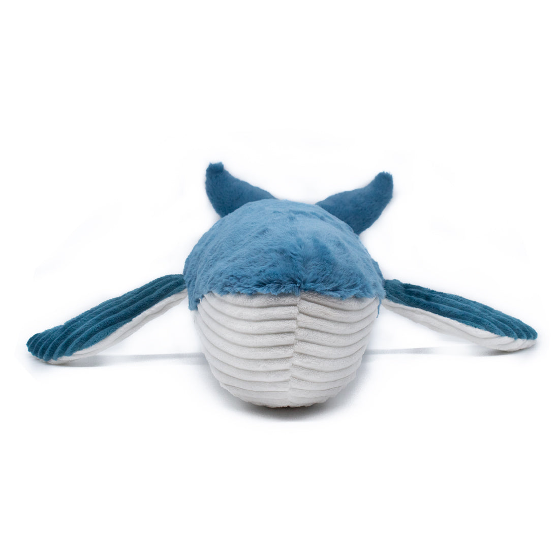 Les Deglingos Ptipotos The Whale Mom & Baby Blue 75cm