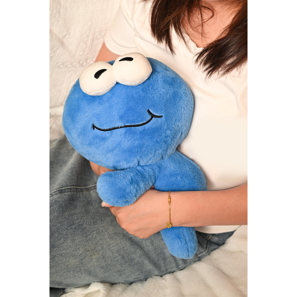 Reesee Sesame Street Cookie Monster Lying Plush 9 Inches