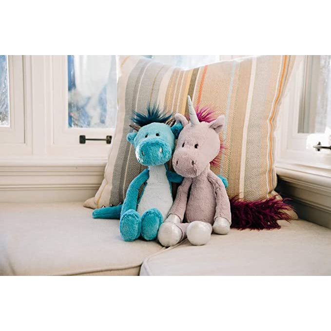 Gund Toothpick Asher Dragon Plush Soft Toy Blue 15 Inches