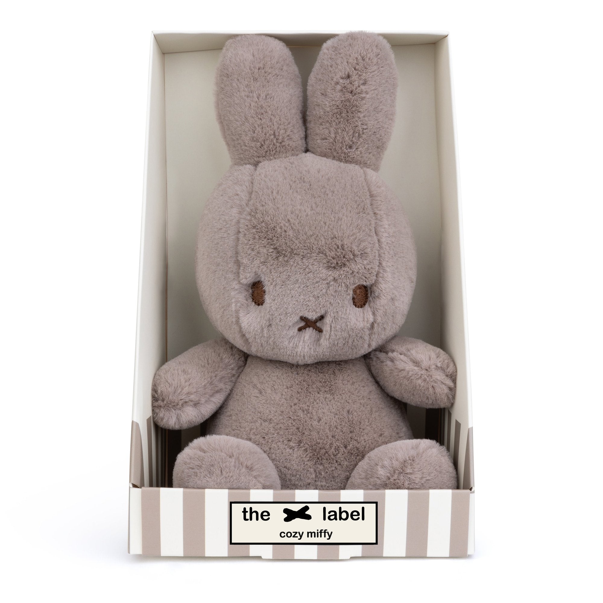Cozy Miffy Sitting Taupe in Giftbox 23cm