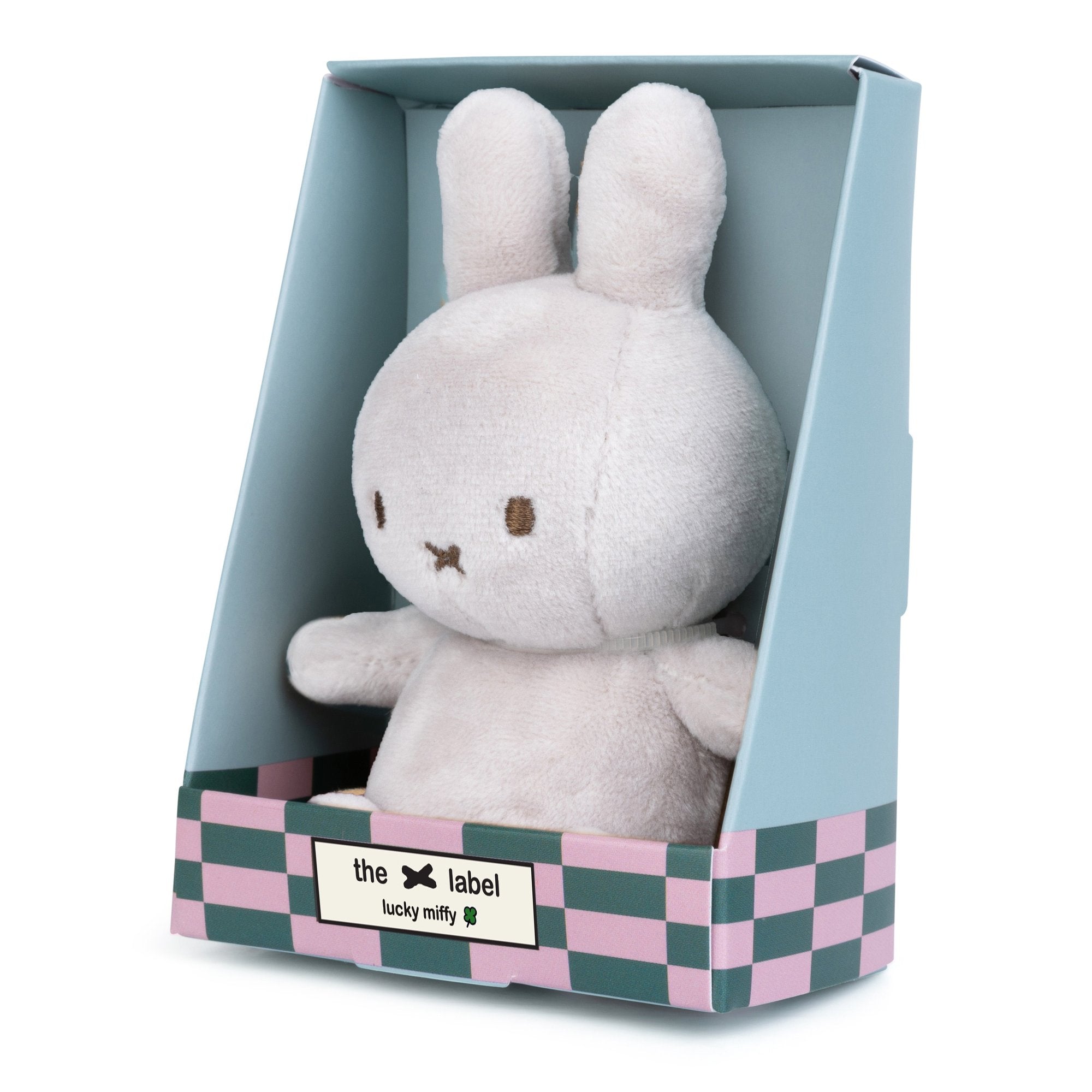 Lucky Miffy Sitting Grey in Giftbox 10cm